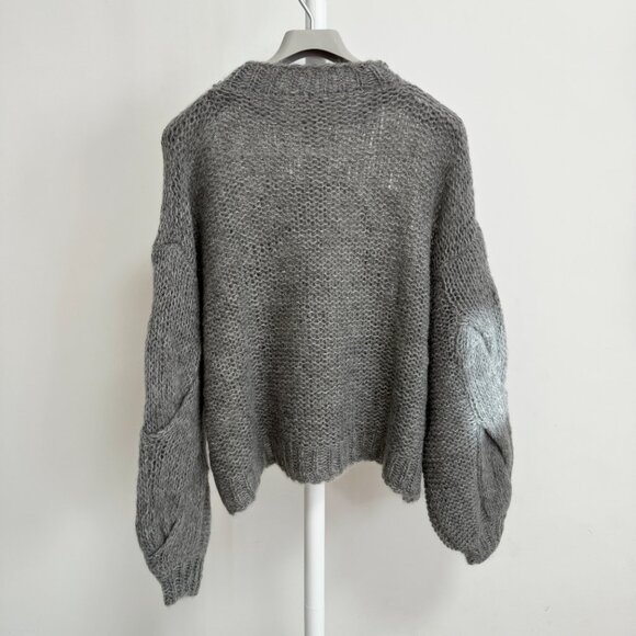 Loewe Anagram open-knit mohair-blend sweater - Picture 10 of 13